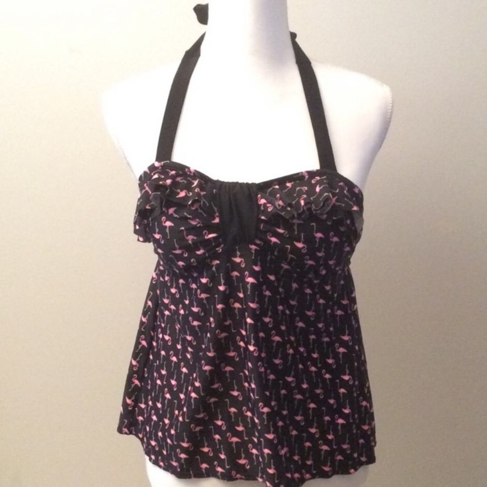 Flamingo swimsuit top